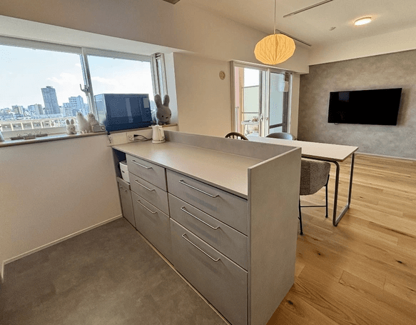 キッチンカウンター（引出し付き） | 2枚目