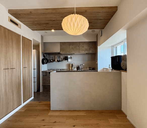 キッチンカウンター(引出し付き)1枚目の画像